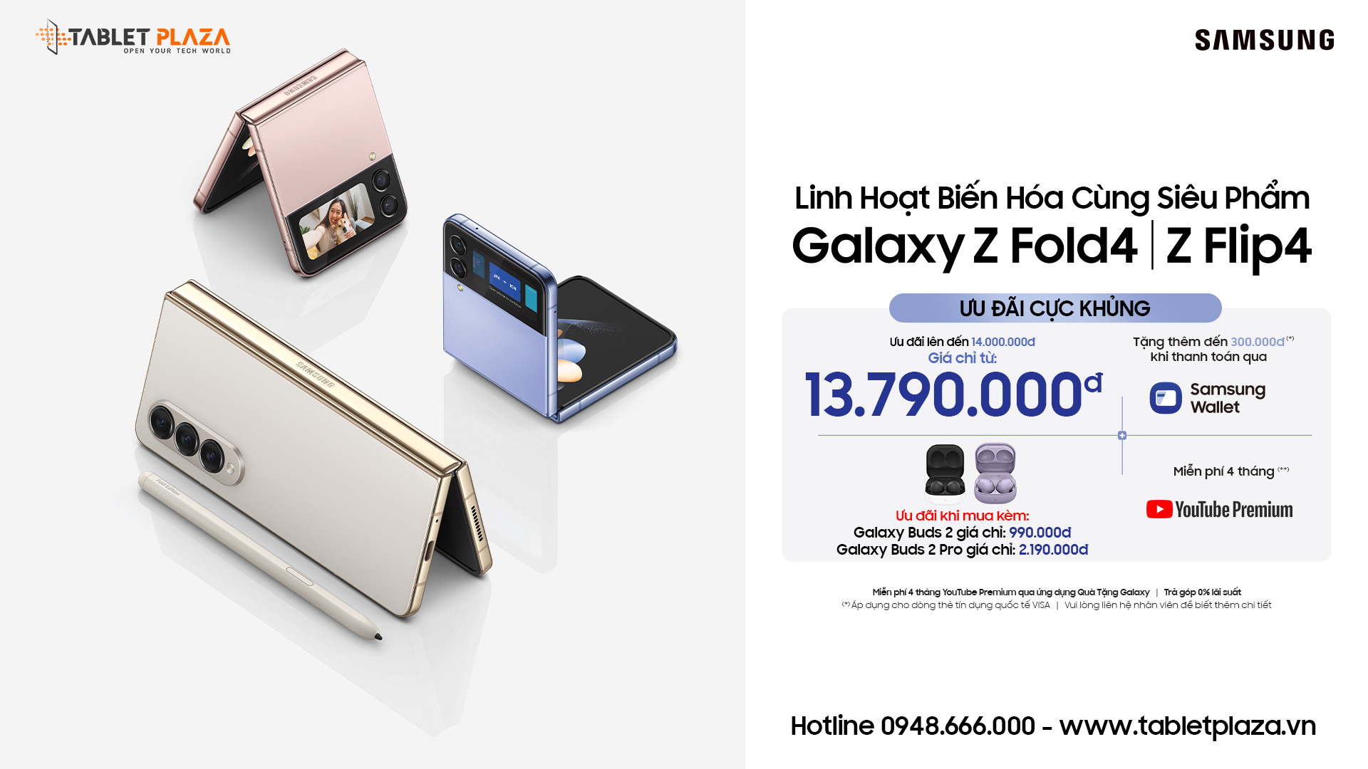 Siêu phẩm bùng nổ Galaxy Z Flip và Z Fold tại Tablet Plaza Bến Cát