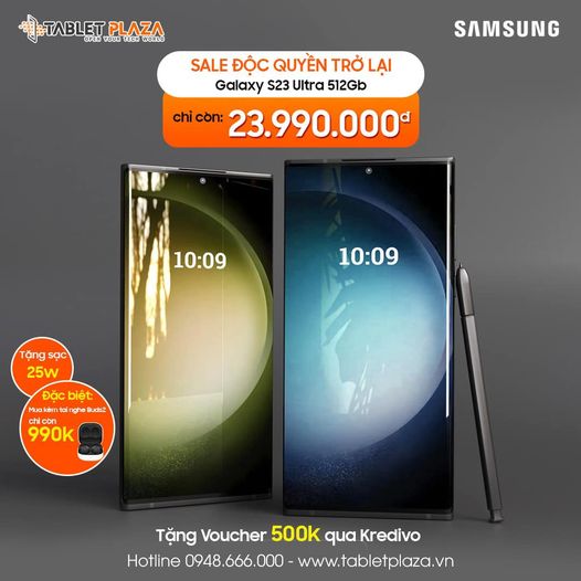 Sale độc quyền đã trở lại tại Tablet Plaza Bến Cát