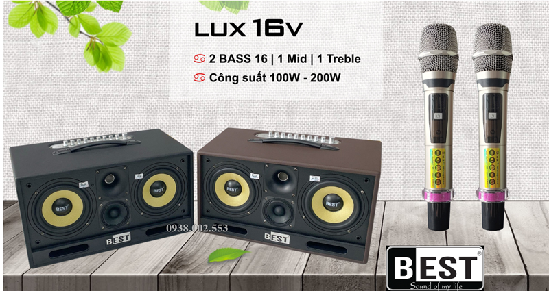 Loa Karaoke Xách Tay Best LUX 16V Giá Tốt