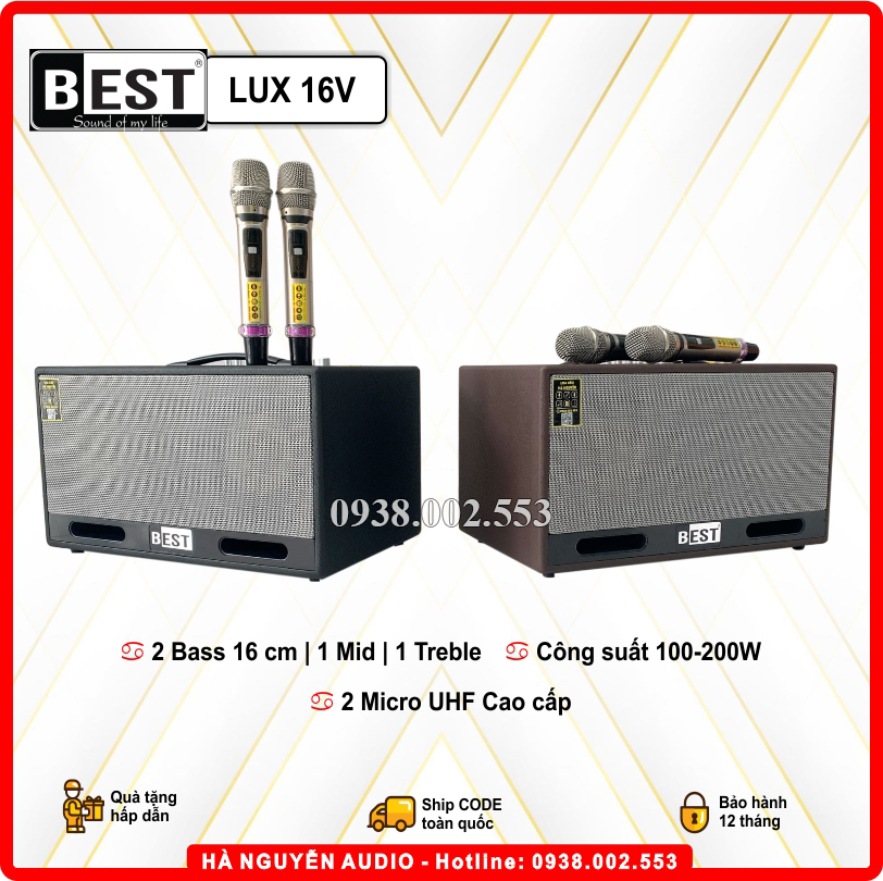 Loa Karaoke Xách Tay Best LUX 16V Giá Tốt