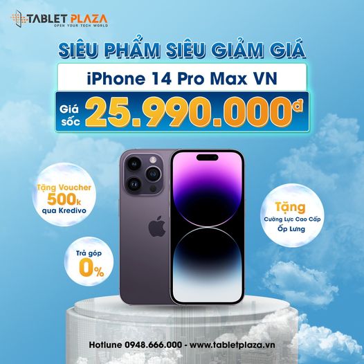 siêu phẩm siêu giảm giá tại Tablet Plaza Bến Cát