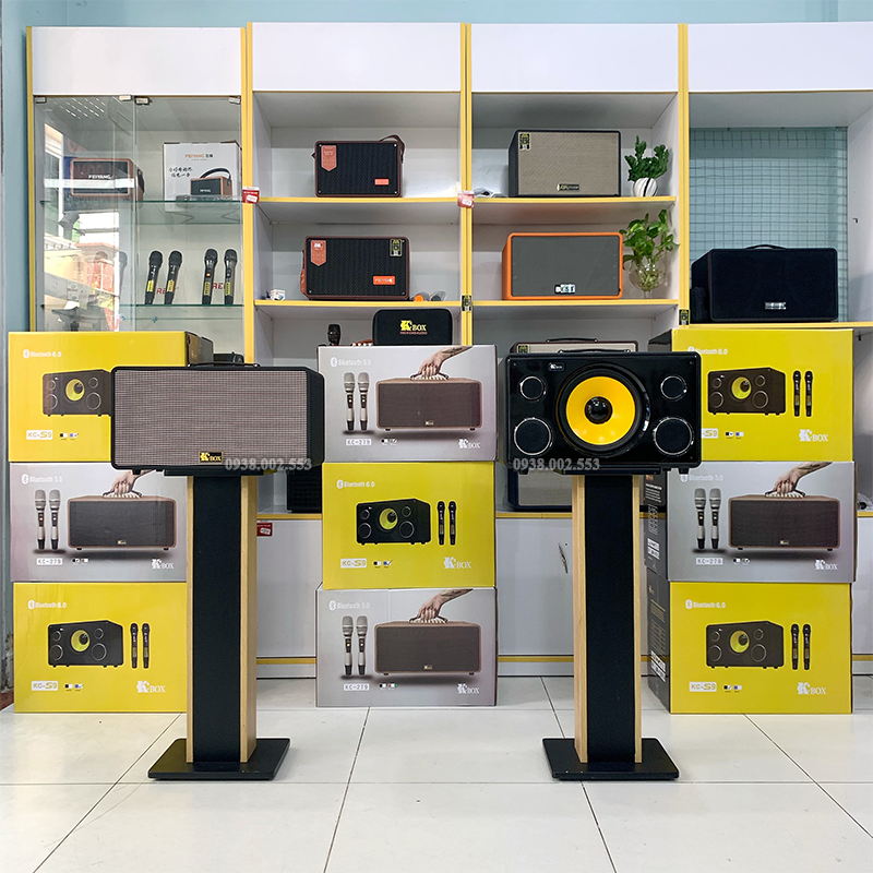 Flash Sale 7/7 2 Loa Karaoke KCBOX KC-S9 & KC-279 Chình Hãng