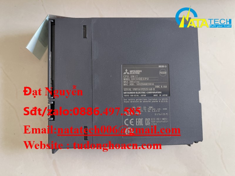 Q03UDECPU bộ điều khiển lập trình Q ser chính hãng Mitsubishi