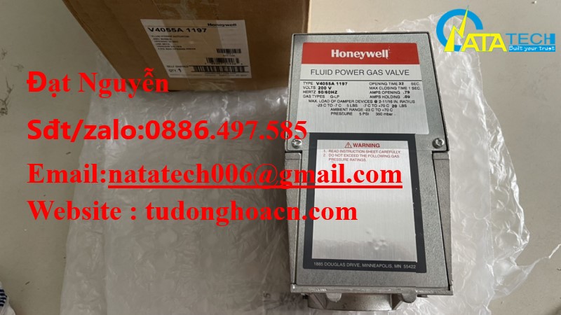 V4055A1197 van gas công nghiệp chính hãng Honeywell
