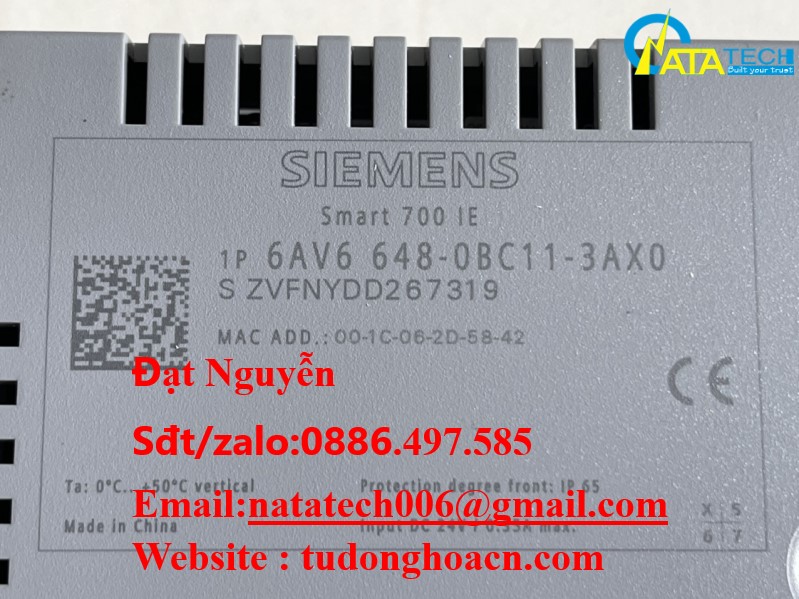 6AV6648-0BC11-3AX0 bộ màn hình HMI ứng dụng công nghiệp Seimens