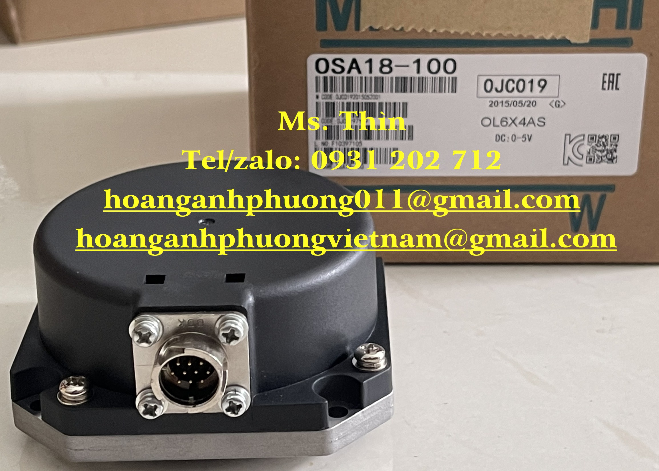 Encoder OSA18-100  Mitsubishi chính hãng  new 100%