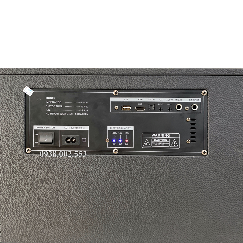 Loa xách tay Soundbox T288 - Trả trước 0đ Mới 100%