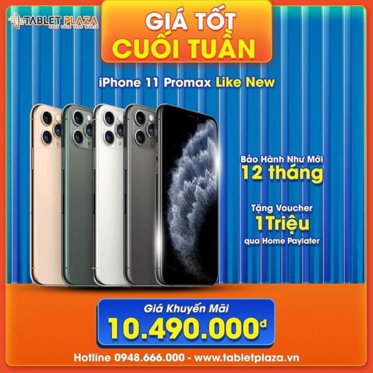 Iphone giá tốt cuối tuần hốt liền tay tại Tablet Plaza