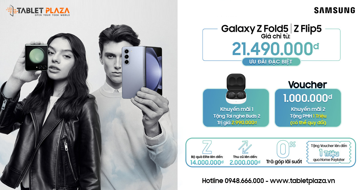 sale độc quyền cực hot galaxy Z Fold 5 Z Flip 5