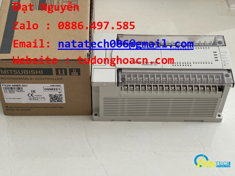 FX2N-48MR-001 bộ lập trình Mitsubishi mới hàng tồn kho giá tốt