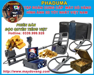 BÁN MÁY DÒ VÀNG HIỂN THỊ HÌNH ẢNH 3D PHIÊN BẢN ĐỘC QUYỀN TIẾNG VIỆT