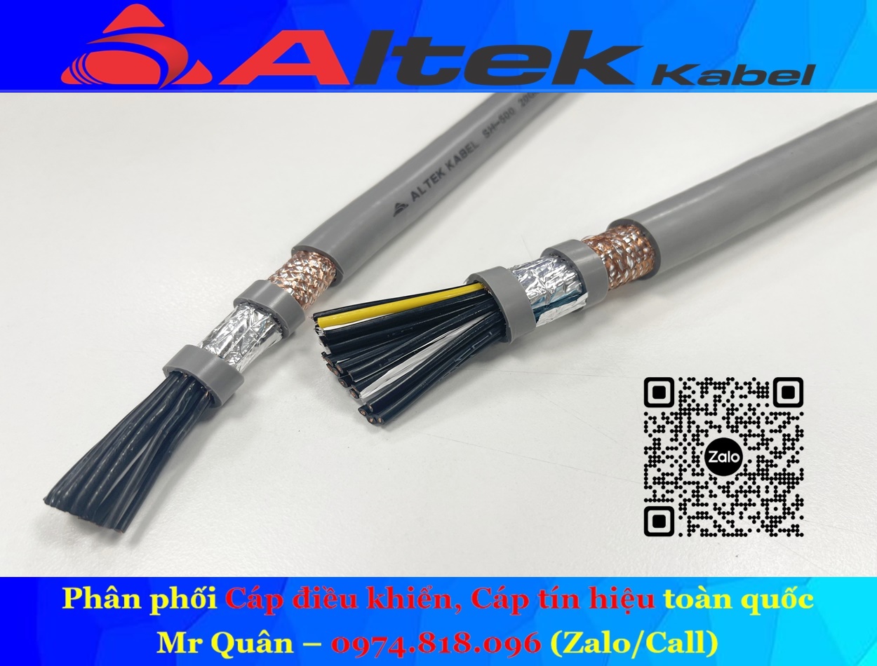 Cáp điều khiển 20x0.5, 20x0.75, 20x1.0, 20x1.5