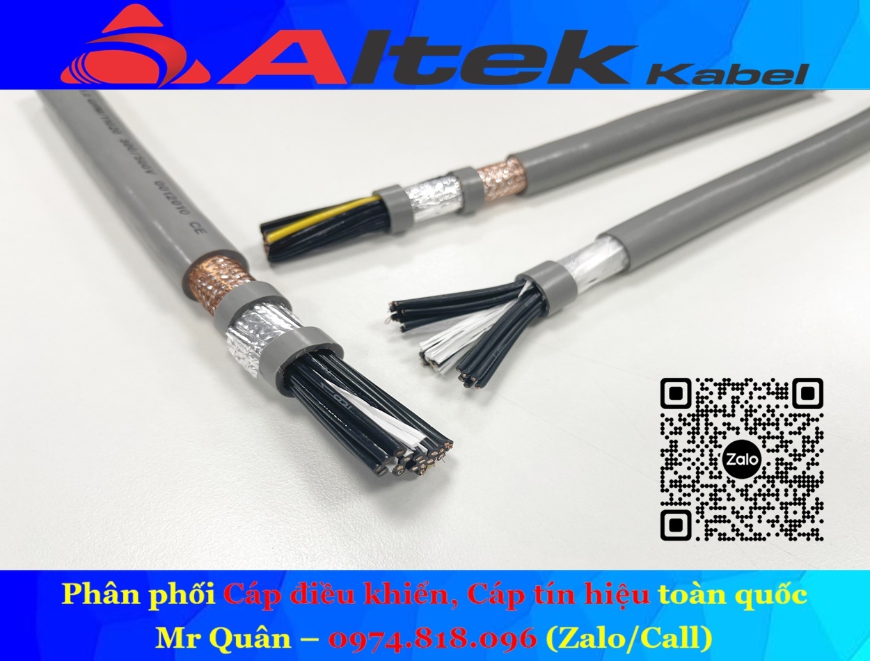 Cáp điều khiển 20x0.5, 20x0.75, 20x1.0, 20x1.5