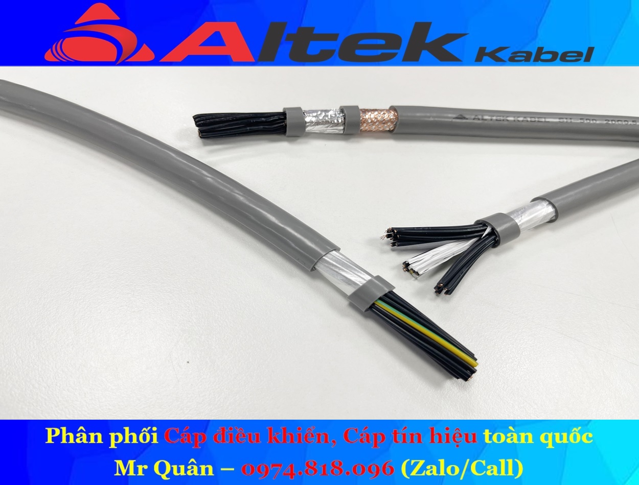 Cáp điều khiển 20x0.5, 20x0.75, 20x1.0, 20x1.5