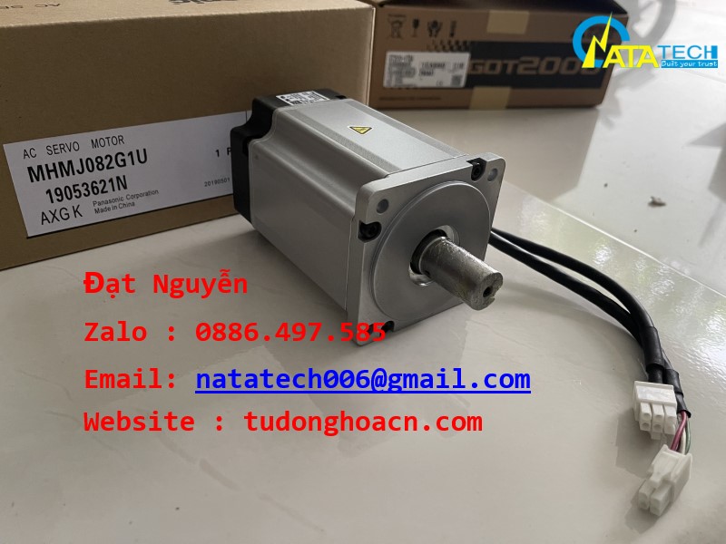 MHMJ082G1U bộ động cơ Panasonic 750w chính hãng mới bảo hành 1 năm