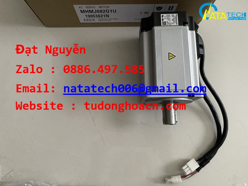 MHMJ082G1U bộ động cơ Panasonic 750w chính hãng mới bảo hành 1 năm