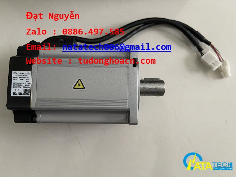 MHMJ082G1U bộ động cơ Panasonic 750w chính hãng mới bảo hành 1 năm
