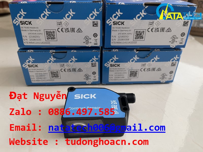 Cảm biến KTS-WB41141142ZZZZ chính hãng Sick mới bảo hành 1 năm - Nata