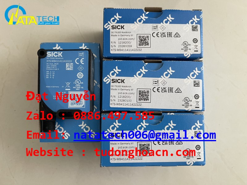 Cảm biến KTS-WB41141142ZZZZ chính hãng Sick mới bảo hành 1 năm - Nata