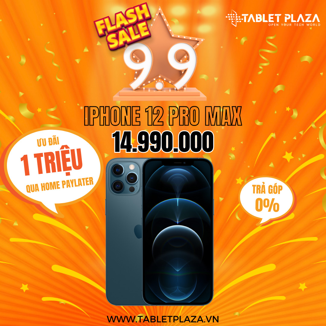 09.09 flash sale siêu hấp dẫn iphone 12 pro max