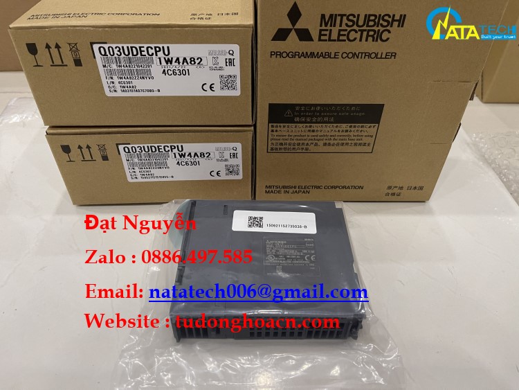 Q03UDECPU bộ lập trình tốc độ cao Mitsubishi - Đại lý Natatech