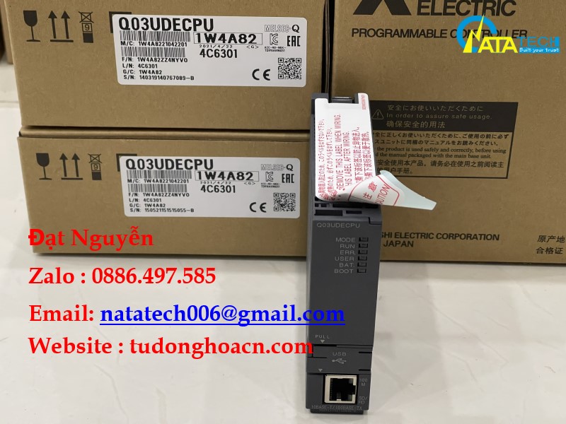 Q03UDECPU bộ lập trình tốc độ cao Mitsubishi - Đại lý Natatech