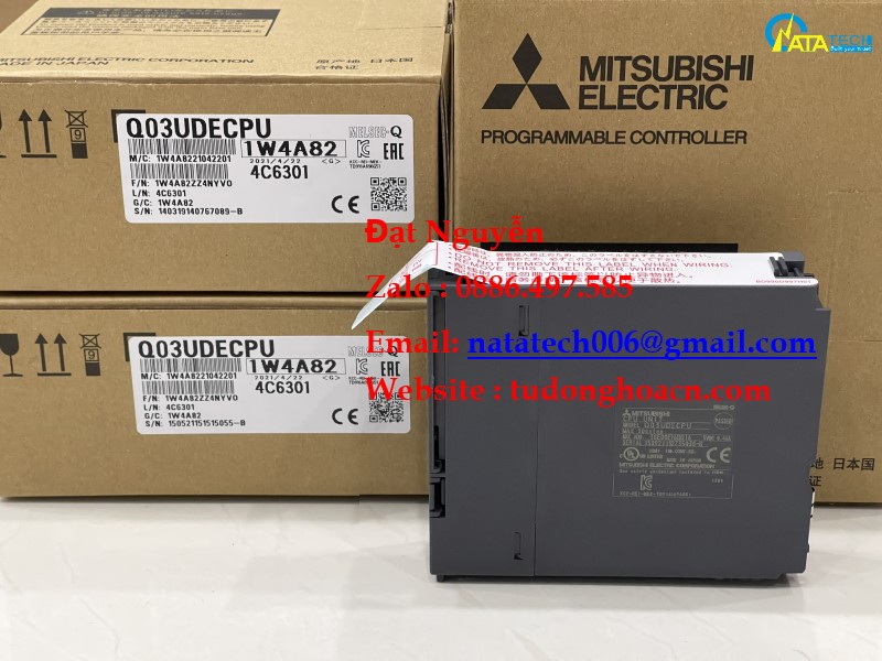 Q03UDECPU bộ lập trình tốc độ cao Mitsubishi - Đại lý Natatech