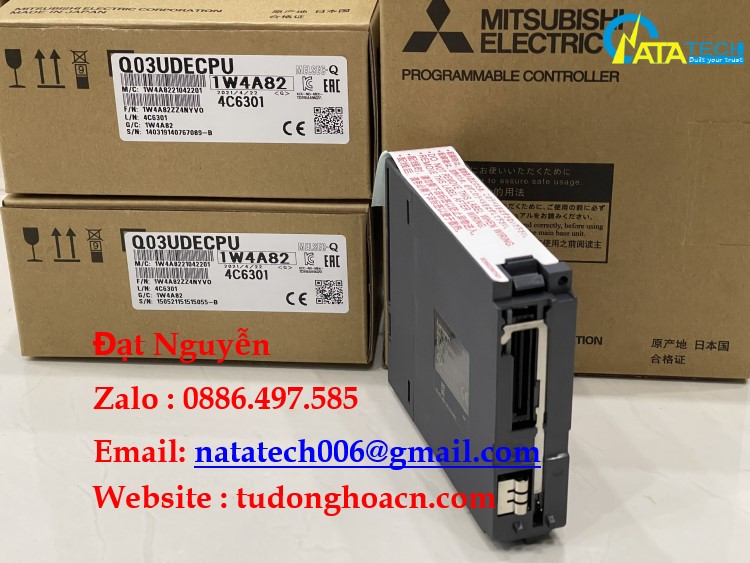 Q03UDECPU bộ lập trình tốc độ cao Mitsubishi - Đại lý Natatech