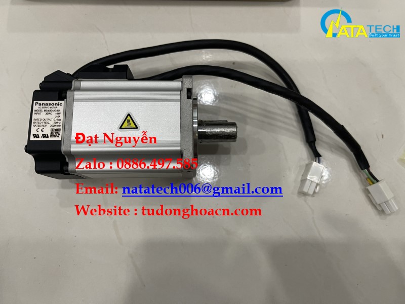 MSMJ042G1U bộ động cơ 400W dòng Minas A5 - Đại Lý Panasonic - Natatech