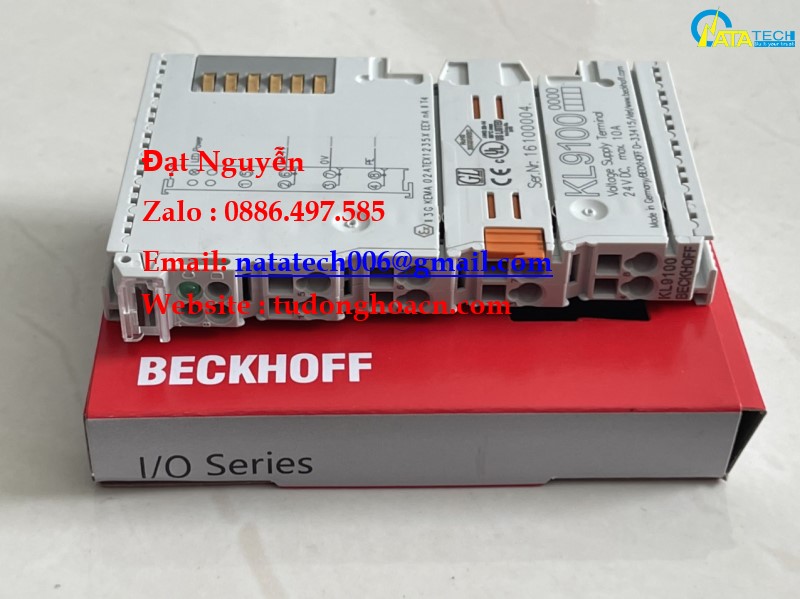KL9100  Thiết bị đầu cuối cung cấp tiềm năng - Đại Lý Beckhoff