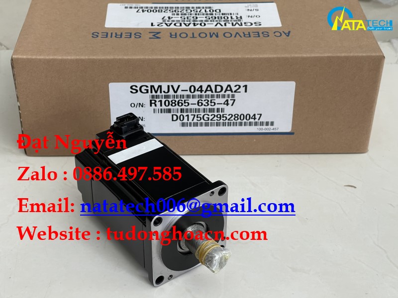 SGMJV-04ADA21 bộ động cơ 0.4kw chính hãng mới - Đại Lý chính hãng Yas