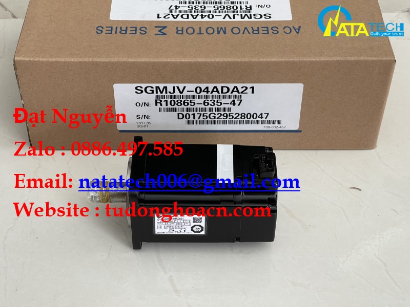 SGMJV-04ADA21 bộ động cơ 0.4kw chính hãng mới - Đại Lý chính hãng Yas