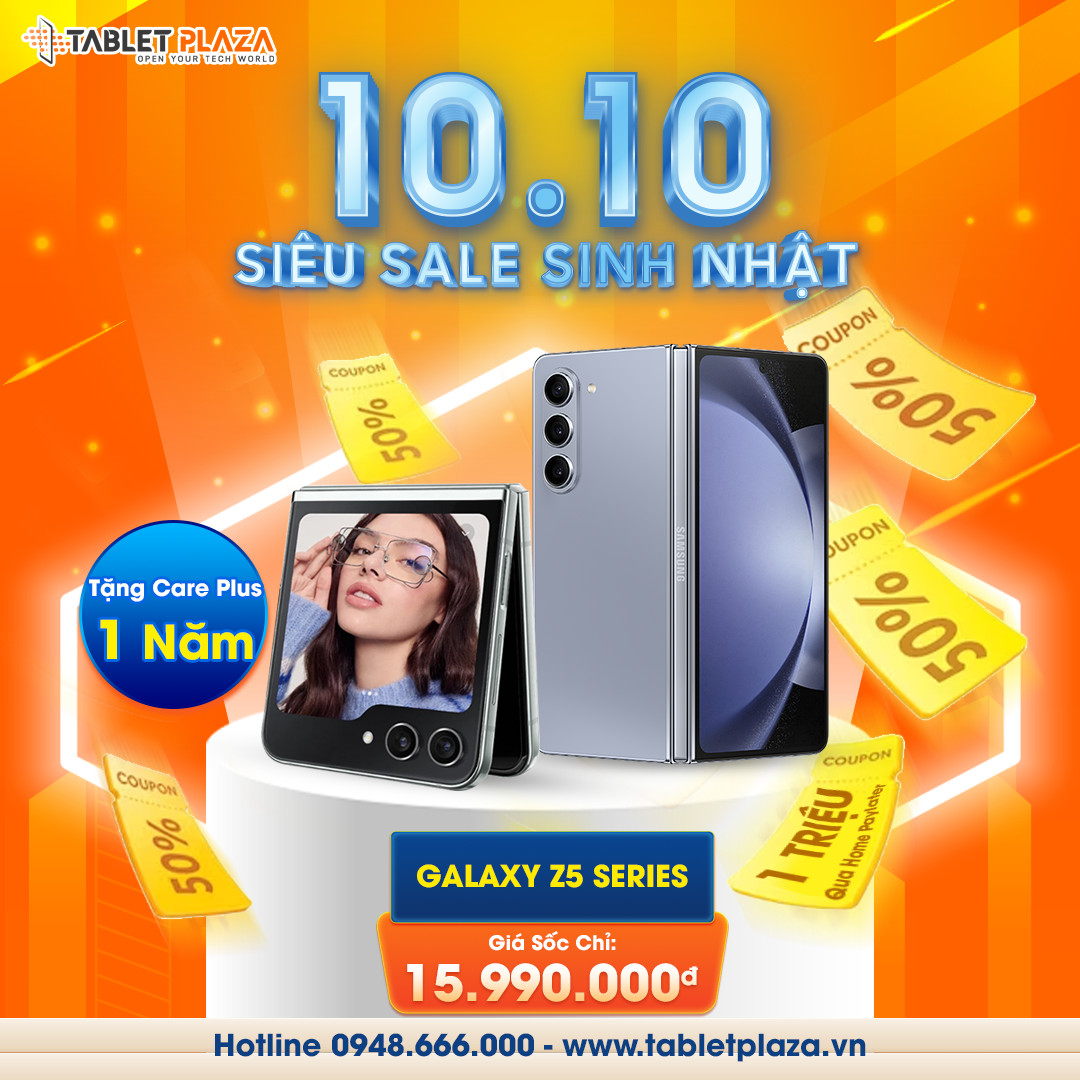 siêu sale 10-10 sinh nhật tablet plaza bến cát