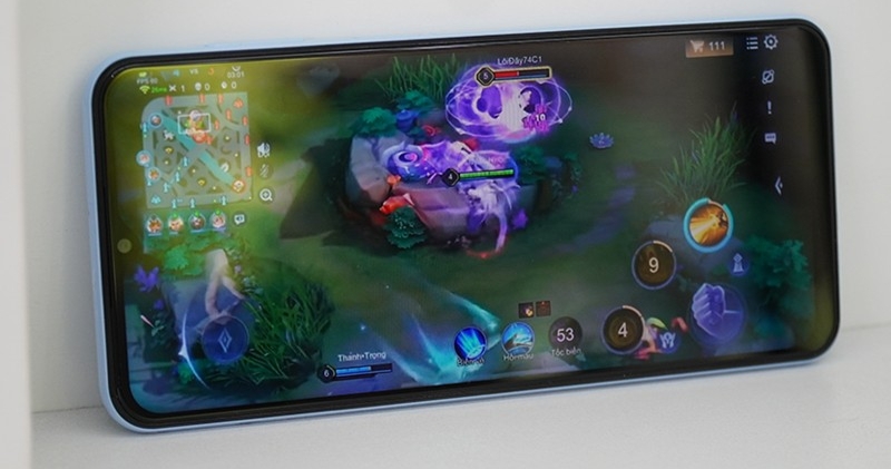 Bán đt samsung A23 5g ram 4 -128g màu xanh.