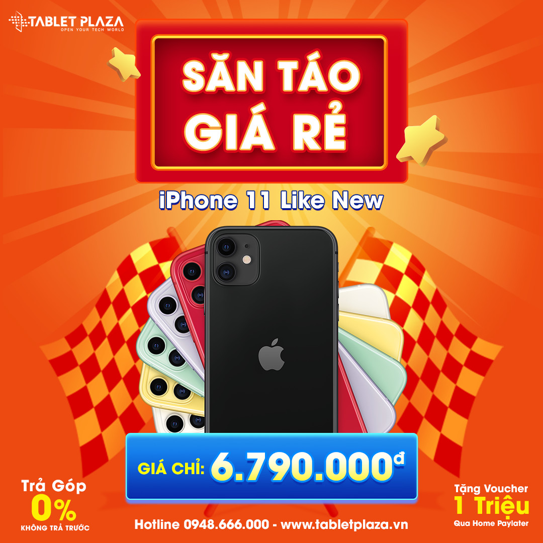 san táo giá rẻ iphone 11 like new