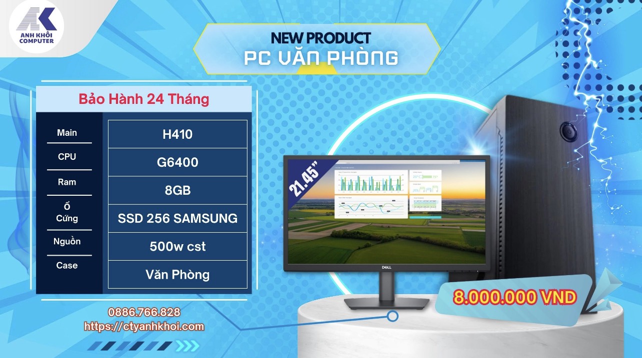 CẤU HÌNH VĂN PHÒNG GIÁ RẺ . PHÙ HỢP VỚI TẤT CẢ MỌI NGƯỜI