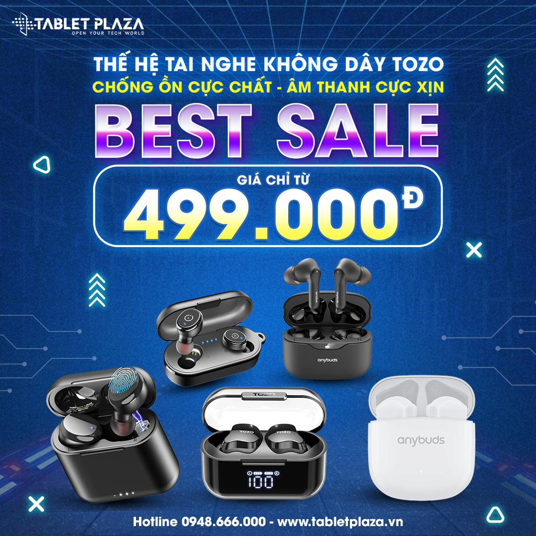 hàng hot về thế hệ tai nghe không dây tozo