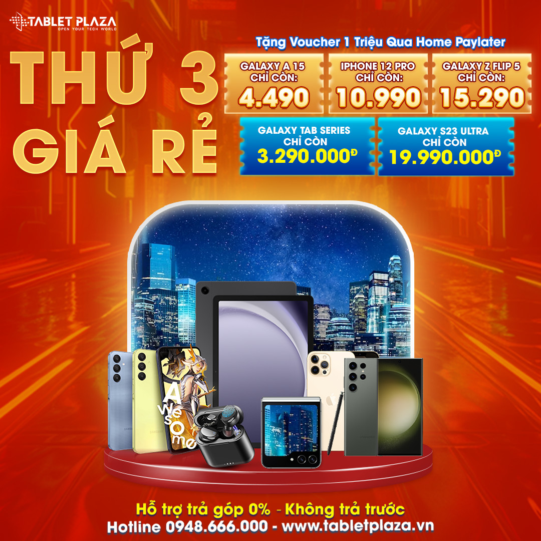 thứ ba giá rẻ vui vẻ chốt đơn