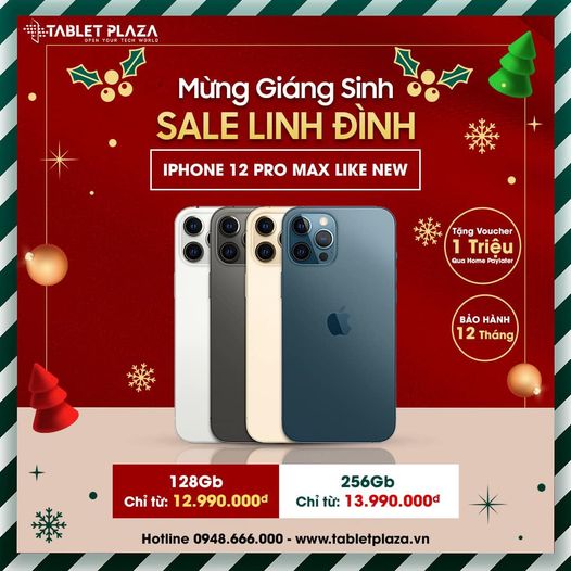sở hữu liền tay iphone 12 pro max like new
