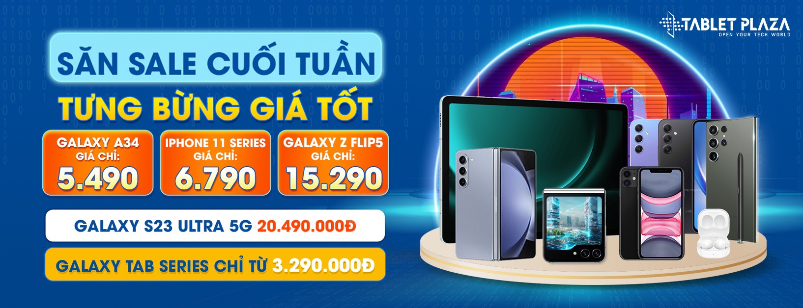săn sale cuối tuần tưng bừng giá tốt