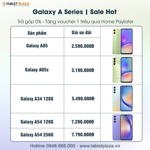 galaxy  A series Sale Hot