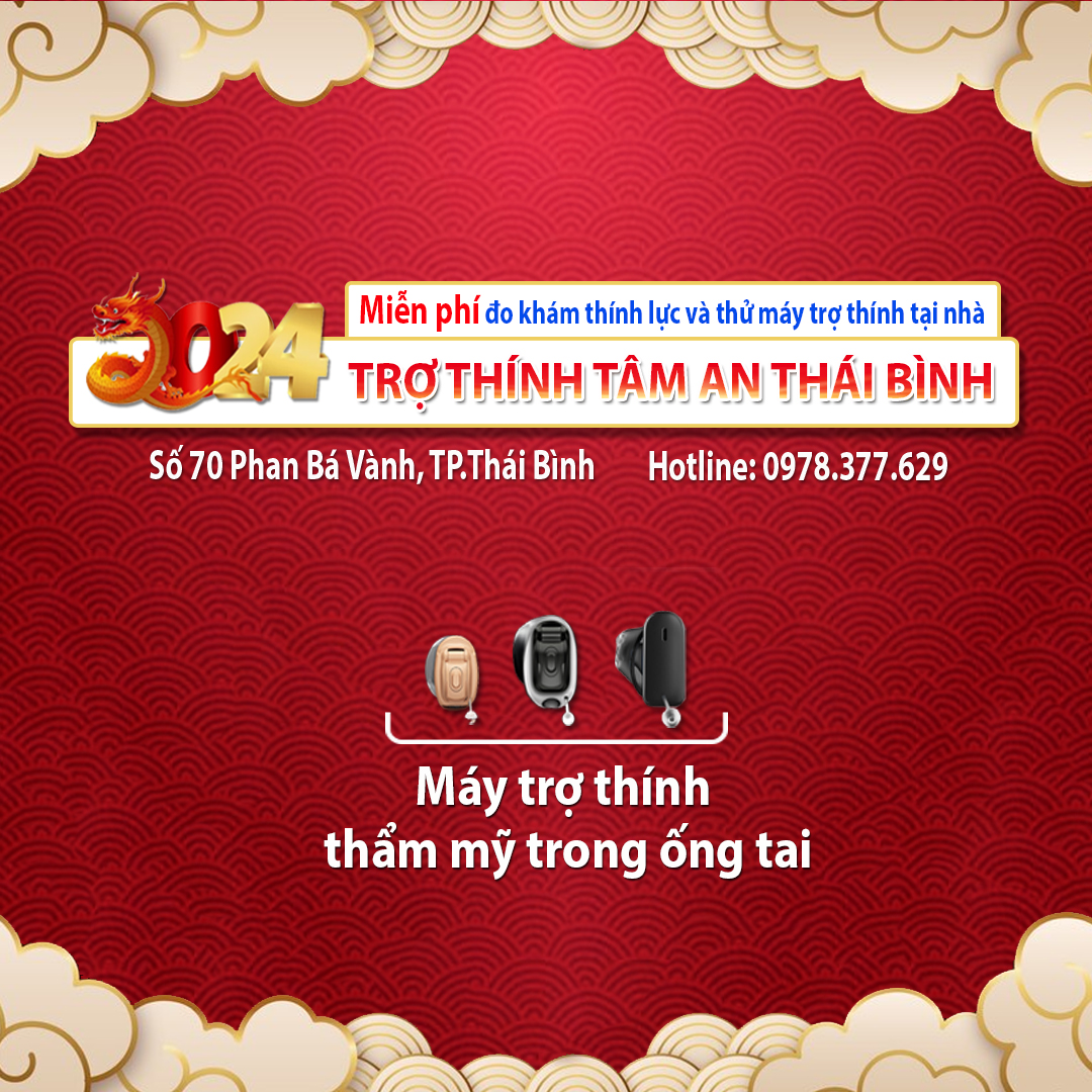 Máy trợ thính thẩm mỹ sâu trong tai-trợ thính tâm an