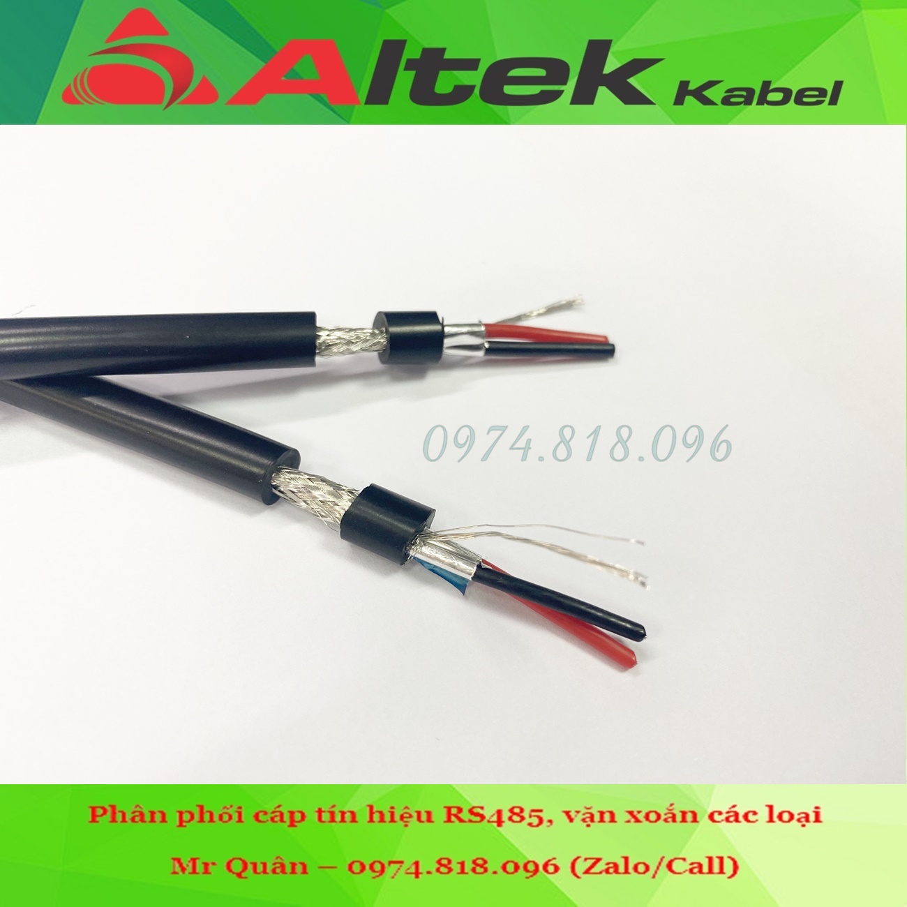 Cáp truyền tín hiệu chống nhiễu RS485 Altek Kabel