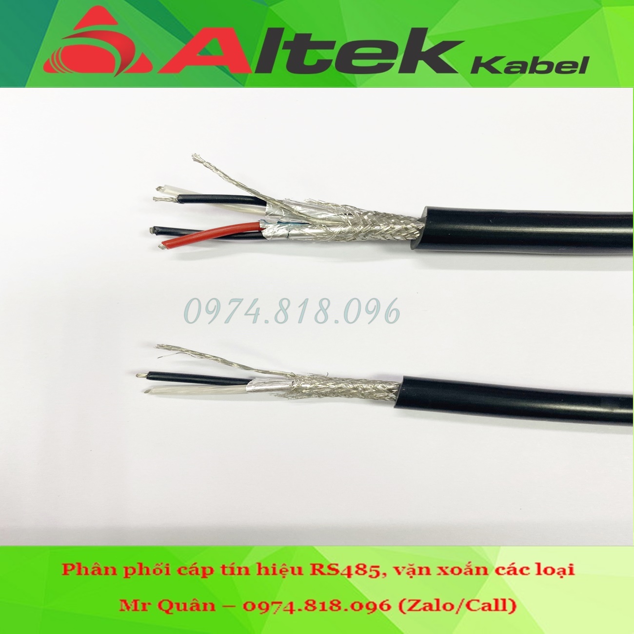 Cáp truyền tín hiệu chống nhiễu RS485 Altek Kabel