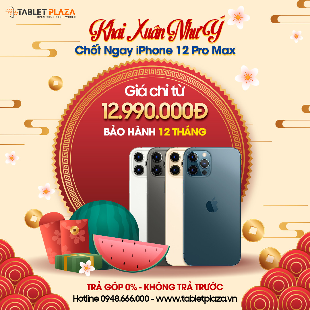 Xuân như ý săn táo giá hời tại Tablet Plaza