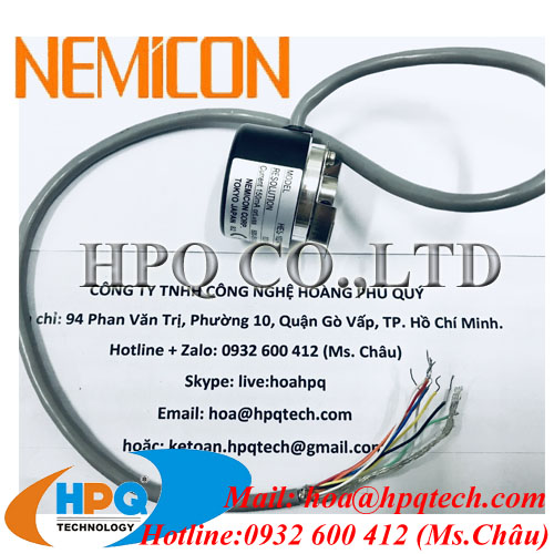 Đại lý Nemicon Việt Nam  Encoder nemicon - Ms Châu 0932600412