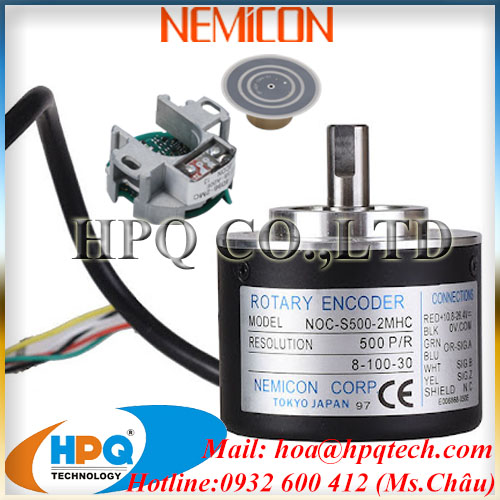 Đại lý Nemicon Việt Nam  Encoder nemicon - Ms Châu 0932600412