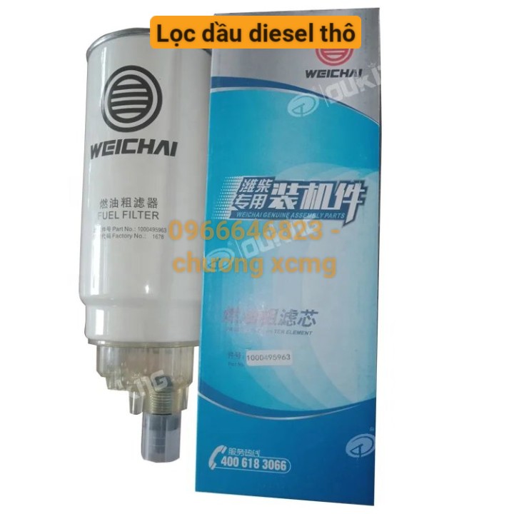 Phụ tùng Weichai máy công trình xuc lật, lu rung,...