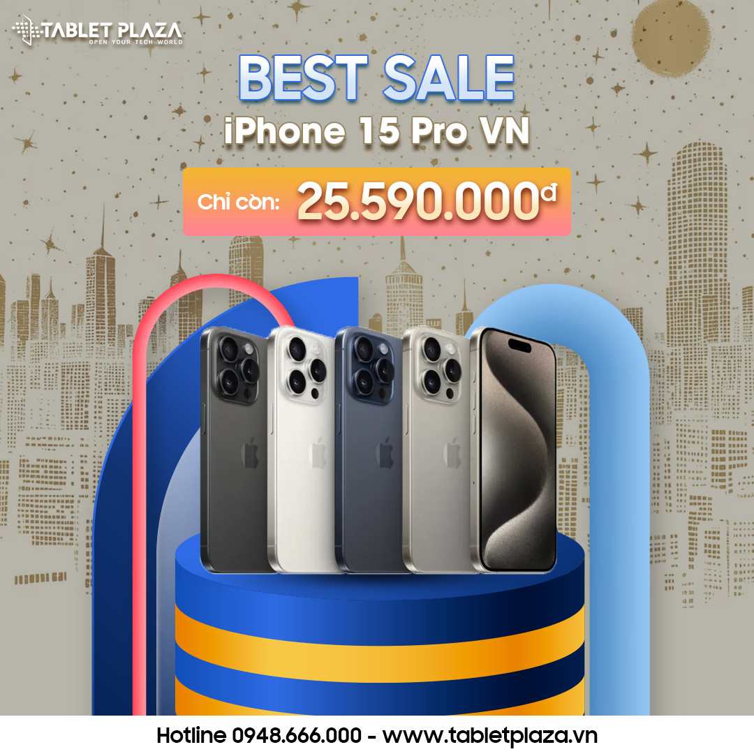 Best sale siêu phẩm iphone 15 pro VN/A