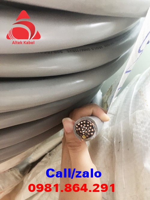 Dây cáp điện 25x0.5mm2 đồng mềm giá tốt Altek Kabel